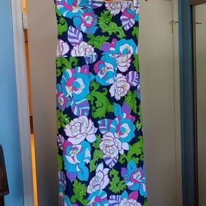 Jude Connally strapless dress